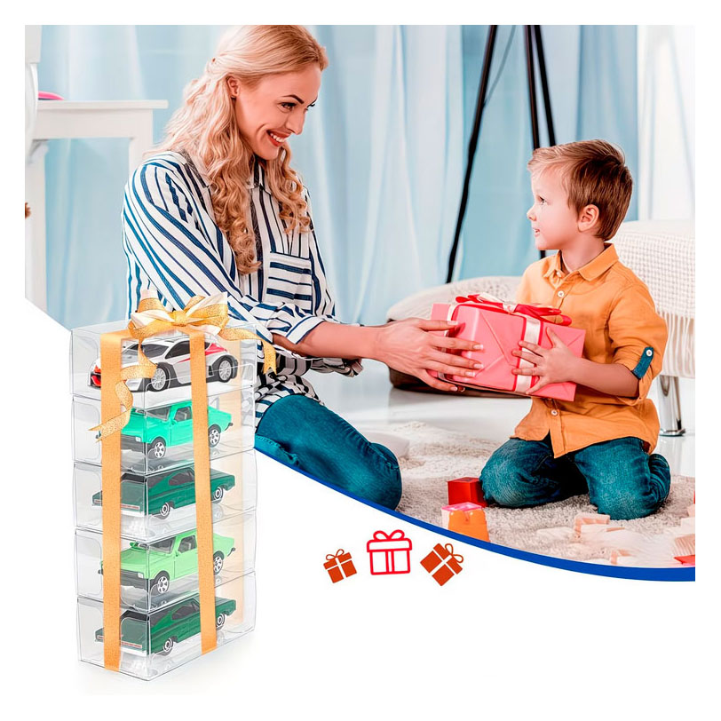 x20 Mica protectora - Case - Estuche Urna para Hot Wheels Premium - Maisto - Matchbox · imagen 4