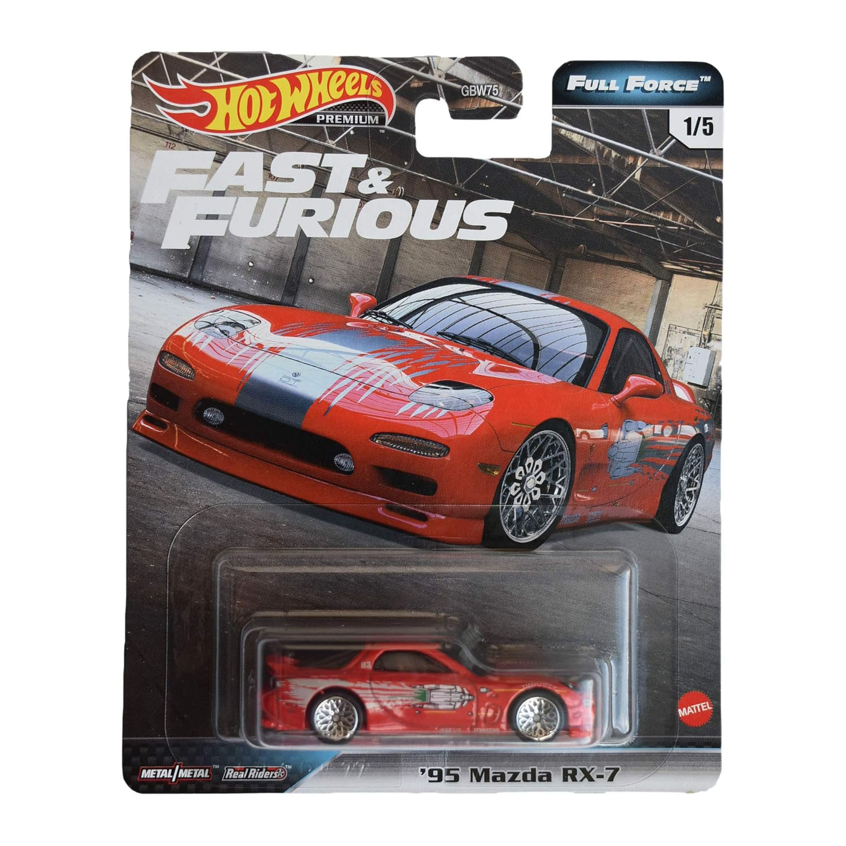 MAZDA RX7 PREMIUM - TORETTO - BLISTER FAST AND FURIOUS - Rápidos y Furiosos